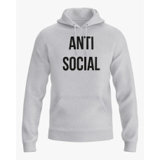 Худі чоловічий з написом ANTI SOCIAL сірий XS (HD-01-IT-0008-200-02-03)