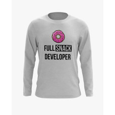 Світшот чоловічий з принтом Full snack developer сірий XS (SS-01-IT-0020-200-02-03) Світшот чоловічий з принтом Full snack developer сірий XS (SS-01-IT-0020-200-02-03)