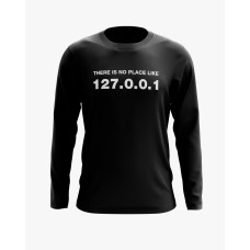 Світшот чоловічий з написом There is no place like чорний XS (SS-01-IT-0028-200-02-02) Світшот чоловічий з написом There is no place like чорний XS (SS-01-IT-0028-200-02-02)