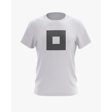 Футболка чоловіча з принтом Optical illusion білий XS (TS-01-IT-0034-200-02-01)