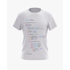 Футболка чоловіча з написом Real life code білий XS (TS-01-IT-0038-300-02-01) Футболка чоловіча з написом Real life code білий XS (TS-01-IT-0038-300-02-01)