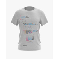 Футболка чоловіча з написом Real life code сірий XS (TS-01-IT-0038-300-02-03) Футболка чоловіча з написом Real life code сірий XS (TS-01-IT-0038-300-02-03)
