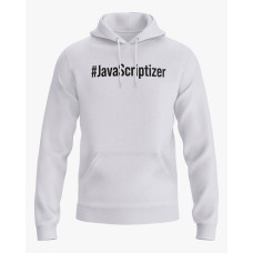 Худі жіночий з написом JavaScriptizer білий XS (HD-02-IT-0040-200-02-01)