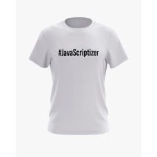 Футболка чоловіча з написом JavaScriptizer білий XS (TS-01-IT-0040-200-02-01) Футболка чоловіча з написом JavaScriptizer білий XS (TS-01-IT-0040-200-02-01)