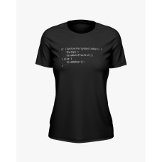 Футболка жіноча з написом Is afterparty today чорний S (TS-02-IT-0041-200-03-02)