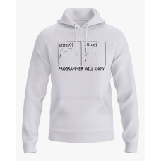 Худі чоловічий з принтом Programmer will know білий XS (HD-01-IT-0064-200-02-01) Худі чоловічий з принтом Programmer will know білий XS (HD-01-IT-0064-200-02-01)
