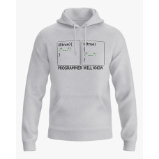 Худі чоловічий з принтом Programmer will know сірий XS (HD-01-IT-0064-200-02-03) Худі чоловічий з принтом Programmer will know сірий XS (HD-01-IT-0064-200-02-03)