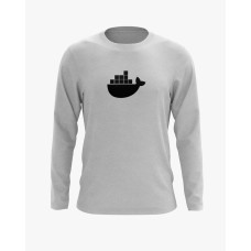 Світшот чоловічий з принтом Docker сірий XS (SS-01-IT-0068-200-02-03) Світшот чоловічий з принтом Docker сірий XS (SS-01-IT-0068-200-02-03)