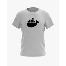 Футболка чоловіча з принтом Docker сірий XS (TS-01-IT-0068-200-02-03)