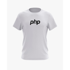 Футболка чоловіча з принтом Php Programmer білий XS (TS-01-IT-0070-200-02-01)