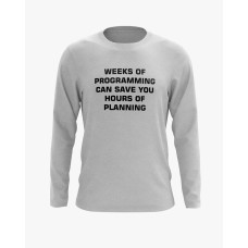 Світшот чоловічий з принтом Plan your programming сірий XS (SS-01-IT-0071-200-02-03) Світшот чоловічий з принтом Plan your programming сірий XS (SS-01-IT-0071-200-02-03)
