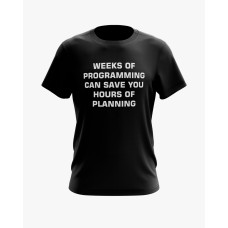 Футболка чоловіча з принтом Plan your programming чорний XS (TS-01-IT-0071-200-02-02)