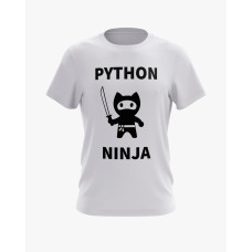 Футболка чоловіча з принтом Python Ninja V72 білий XS (TS-01-IT-0072-200-02-01) Футболка чоловіча з принтом Python Ninja V72 білий XS (TS-01-IT-0072-200-02-01)