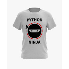 Футболка чоловіча з принтом Python Ninja V73 сірий XS (TS-01-IT-0073-200-02-03) Футболка чоловіча з принтом Python Ninja V73 сірий XS (TS-01-IT-0073-200-02-03)