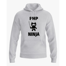 Худі жіночий з принтом Php Ninja V74 сірий XS (HD-02-IT-0074-200-02-03) Худі жіночий з принтом Php Ninja V74 сірий XS (HD-02-IT-0074-200-02-03)