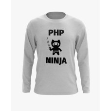 Світшот чоловічий з принтом Php Ninja V74 сірий XS (SS-01-IT-0074-200-02-03) Світшот чоловічий з принтом Php Ninja V74 сірий XS (SS-01-IT-0074-200-02-03)