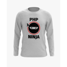 Світшот чоловічий з принтом Php Ninja V75 сірий XS (SS-01-IT-0075-200-02-03) Світшот чоловічий з принтом Php Ninja V75 сірий XS (SS-01-IT-0075-200-02-03)