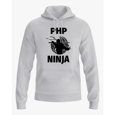 Худі чоловічий з принтом Php Ninja V79 сірий XS (HD-01-IT-0079-200-02-03) Худі чоловічий з принтом Php Ninja V79 сірий XS (HD-01-IT-0079-200-02-03)