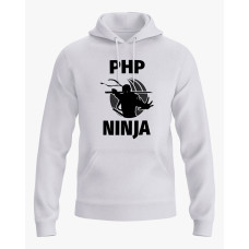 Худі жіночий з принтом Php Ninja V79 білий XS (HD-02-IT-0079-200-02-01) Худі жіночий з принтом Php Ninja V79 білий XS (HD-02-IT-0079-200-02-01)