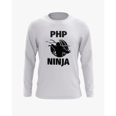 Світшот чоловічий з принтом Php Ninja V79 білий XS (SS-01-IT-0079-200-02-01) Світшот чоловічий з принтом Php Ninja V79 білий XS (SS-01-IT-0079-200-02-01)