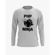 Світшот чоловічий з принтом Php Ninja V79 сірий XS (SS-01-IT-0079-200-02-03) Світшот чоловічий з принтом Php Ninja V79 сірий XS (SS-01-IT-0079-200-02-03)