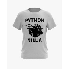 Футболка чоловіча з принтом Python Ninja V80 сірий XS (TS-01-IT-0080-200-02-03) Футболка чоловіча з принтом Python Ninja V80 сірий XS (TS-01-IT-0080-200-02-03)