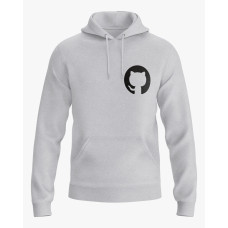 Худі чоловічий з принтом GitHub сірий XS (HD-01-IT-0090-100-02-03) Худі чоловічий з принтом GitHub сірий XS (HD-01-IT-0090-100-02-03)