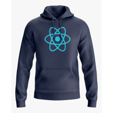 Худі жіночий з принтом React JS темно-синій XS (HD-02-IT-0092-200-02-024)