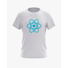 Футболка чоловіча з принтом React JS білий XS (TS-01-IT-0092-200-02-01) Футболка чоловіча з принтом React JS білий XS (TS-01-IT-0092-200-02-01)