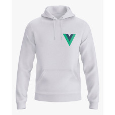 Худі чоловічий з принтом VueJS білий XS (HD-01-IT-0096-100-02-01) Худі чоловічий з принтом VueJS білий XS (HD-01-IT-0096-100-02-01)