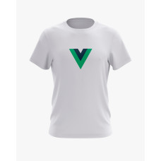 Футболка чоловіча з принтом VueJS білий XS (TS-01-IT-0096-100-02-01) Футболка чоловіча з принтом VueJS білий XS (TS-01-IT-0096-100-02-01)