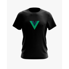 Футболка чоловіча з принтом VueJS чорний XS (TS-01-IT-0096-100-02-02) Футболка чоловіча з принтом VueJS чорний XS (TS-01-IT-0096-100-02-02)