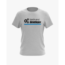 Футболка чоловіча з принтом Backend developer сірий XS (TS-01-IT-0100-200-02-03) Футболка чоловіча з принтом Backend developer сірий XS (TS-01-IT-0100-200-02-03)