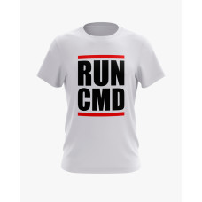 Футболка чоловіча з принтом Run CMD білий XS (TS-01-IT-0101-200-02-01) Футболка чоловіча з принтом Run CMD білий XS (TS-01-IT-0101-200-02-01)