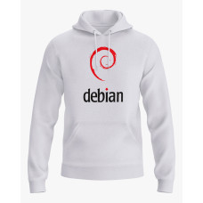 Худі чоловічий з принтом Debian logo білий XS (HD-01-IT-0105-200-02-01) Худі чоловічий з принтом Debian logo білий XS (HD-01-IT-0105-200-02-01)