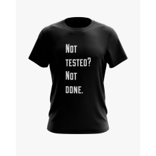 Футболка чоловіча з написом Not tested Not done чорний XS (TS-01-IT-0106-200-02-02) Футболка чоловіча з написом Not tested Not done чорний XS (TS-01-IT-0106-200-02-02)