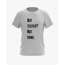Футболка чоловіча з написом Not tested Not done сірий XS (TS-01-IT-0106-200-02-03) Футболка чоловіча з написом Not tested Not done сірий XS (TS-01-IT-0106-200-02-03)