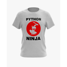 Футболка чоловіча з принтом Python ninja сірий XS (TS-01-IT-0107-200-02-03) Футболка чоловіча з принтом Python ninja сірий XS (TS-01-IT-0107-200-02-03)