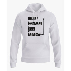 Худі чоловічий з принтом Coding loop білий XS (HD-01-IT-0109-200-02-01) Худі чоловічий з принтом Coding loop білий XS (HD-01-IT-0109-200-02-01)