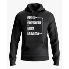 Худі жіночий з принтом Coding loop чорний XS (HD-02-IT-0109-200-02-02) Худі жіночий з принтом Coding loop чорний XS (HD-02-IT-0109-200-02-02)