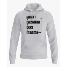 Худі жіночий з принтом Coding loop сірий XS (HD-02-IT-0109-200-02-03) Худі жіночий з принтом Coding loop сірий XS (HD-02-IT-0109-200-02-03)