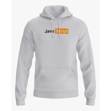 Худі жіночий з принтом JavaScript V121 сірий XS (HD-02-IT-0121-200-02-03)