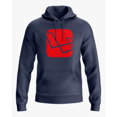 Худі жіночий з принтом Laravel logo темно-синій XS (HD-02-IT-0123-200-02-024)
