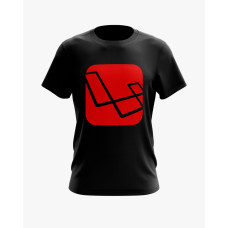 Футболка чоловіча з принтом Laravel logo чорний XS (TS-01-IT-0123-200-02-02) Футболка чоловіча з принтом Laravel logo чорний XS (TS-01-IT-0123-200-02-02)