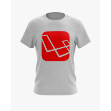 Футболка чоловіча з принтом Laravel logo сірий XS (TS-01-IT-0123-200-02-03) Футболка чоловіча з принтом Laravel logo сірий XS (TS-01-IT-0123-200-02-03)