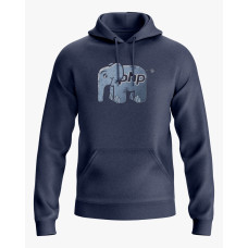 Худі жіночий з принтом PHP ElePHPant темно-синій XS (HD-02-IT-0133-200-02-024) Худі жіночий з принтом PHP ElePHPant темно-синій XS (HD-02-IT-0133-200-02-024)