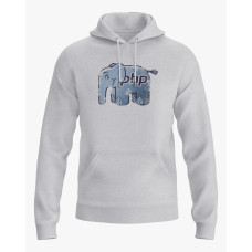 Худі жіночий з принтом PHP ElePHPant сірий XS (HD-02-IT-0133-200-02-03) Худі жіночий з принтом PHP ElePHPant сірий XS (HD-02-IT-0133-200-02-03)