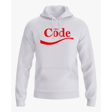 Худі жіночий з написом Enjoy Code білий XS (HD-02-IT-0135-200-02-01)