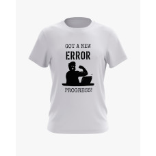 Футболка чоловіча з принтом Got a new error білий XS (TS-01-IT-0136-200-02-01)
