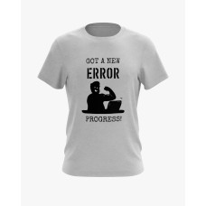 Футболка чоловіча з принтом Got a new error сірий XS (TS-01-IT-0136-200-02-03)